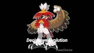 Decidueye Evolution #pokemon #decidueye #rowlet #dartrix #gamefreak #nintendo