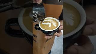 latte art how to make deer