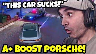 Summit1g JUKES THE COPS With The WORST A+ Boost PORSCHE! | GTA 5 NoPixel RP