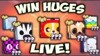 Ps99 Live Giving away huges and exclusives