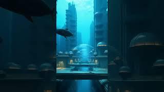 New York 2100: Underwater Mega City Revealed  #FutureFrames #NewYork2100 #UnderwaterCity