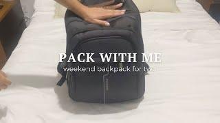 Packing for a Weekend for Two with Just One Backpack | Couple’s Minimalist Packing