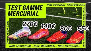 55€ vs. 270€ | On teste toute la gamme NIKE MERCURIAL - Test & avis footpack.