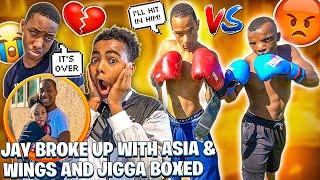 JAY BROKE UP WITH ASIA& WINGS AND JIGGA HAD A BOXING MATCH!! 