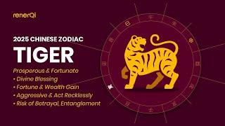 Chinese zodiac 2025 Tiger