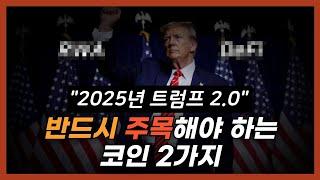 2025년 엄청난 상승을 보여줄 트럼프 수혜 코인 알려드릴게요