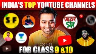 Best Educational Youtube Channels for Class 10th & 9th | 2024-25 | Unbiased Reviews