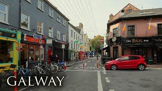 Walking in Galway | Ireland's Cultural Heart | City Ambience