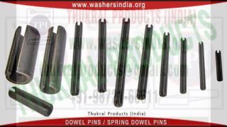 dowel pins/ spiral pins manufacturers exporters in india www.washersindia.org