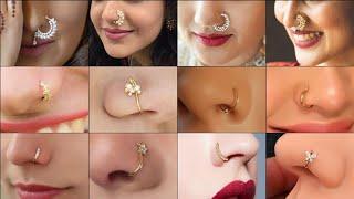 Gold Nose Ring Designs || Gold Nose Ring Collections || Gold Nose Pin