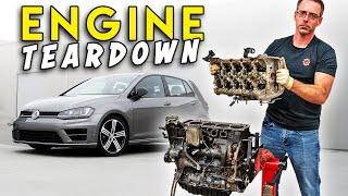 Golf R Blown up Engine Teardown!