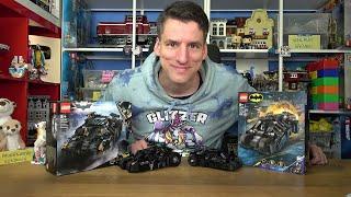 Falls sich jemand fragt, woher Legos Gewinne kommen: 76239 vs. 76303 Batman Tumbler