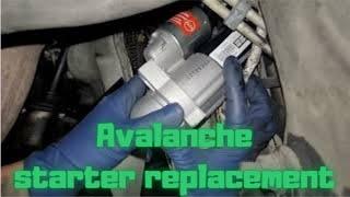 2001-2006 Silverado Avalanche Sierra Yukon Escalade Denali Tahoe Suburban starter replacement