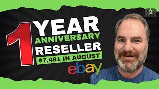 1 Year Anniversary as a Full Time Ebay Reseller.  What I've Learned! Top Sales for August 2024