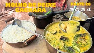 MOLHO DE CACHARA - ALMOÇO DE HOJE - ACAMPAMENTO 2024 -  PARTE 20