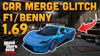 GTA 5 Online Car To Car Merge Glitch Bennys/F1 | How To Make Your Own Modded Cars After Patch 1.69