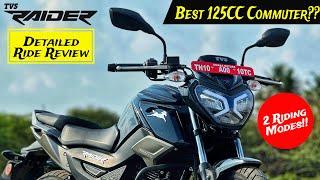 2024 TVS Raider Ride Review | Best 125CC Bike?? 2 Riding Modes