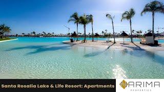 Santa Rosalía Lake and Life Resort - Luxury Apartments - two-minute walk to the crystal clear lake.