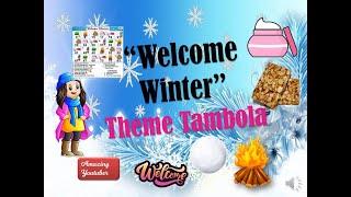 Winters tambola/housie Ticket/Winter tambola dividneds/Sardi tambola/November month games/New games