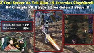 SchutzAevenion - 2 Yeni Server'da Tek Olan +9 Jeremiaslı BP Charıyla PK Atıyor! | Rise Online