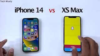 iPhone 14 vs iPhone XS Max - SPEED TEST