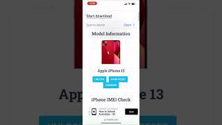 How To Check Original IphoneImei Check #iphone #tips #youtubeshorts