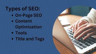 On Page SEO