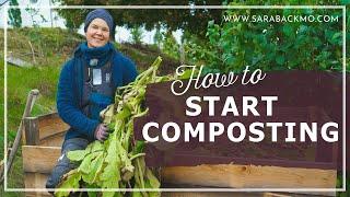 DIY Compost Part 2 - How to Start Composting