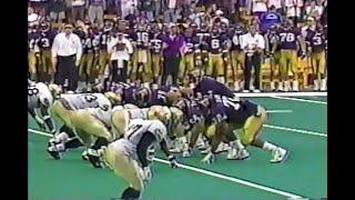 1995 #23 Notre Dame @ #15 Washington No Huddle