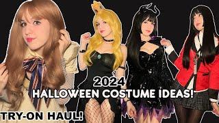 CUTE HALLOWEEN COSTUMES TRY ON HAUL! (2024 costume ideas) 