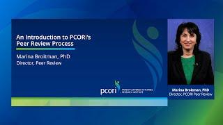 An Introduction to PCORI's Peer Review Process