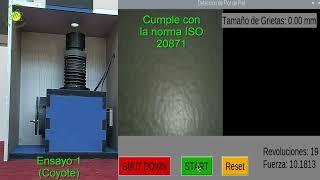 Control de calidad para automatizar las pruebas de fricción, elasticidad y distensión