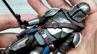 Star Wars The Mandalorian Din Djarin. Unboxing and review. Action figure. The Black Series.