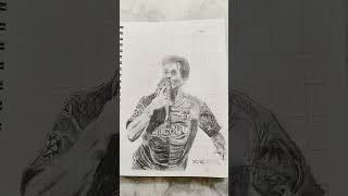 Messi Sketch | Maverick Artz | #messi #ronaldo #barcelona #argentina #fcbarcelona #neymar #football