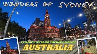 WONDERS OF SYDNEY, EXPLORE WITH DRONE CINEMATIC FOOTAGE, AUSTRALIA au VLOG#24