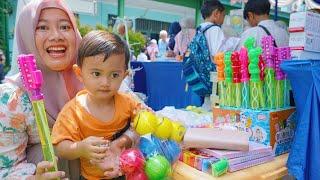 AZAM BELI BUBBLE STIK BALON  DI BAZAR SEKOLAH