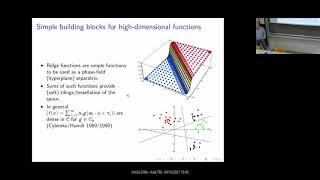 Massimo Fornasier (TUM) - Three Mathematical Tales of Machine Learning