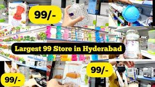 Largest 99 Store in Hyderabad | Buy Any Item At Rs.99/- | Trending Amazon Items