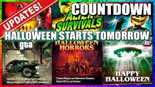 24 Hours Countdown New GTA Updates & HALLOWEEN START | GTA 5 Online