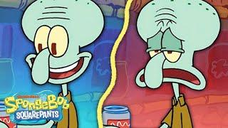 Squidward Moves to Tentacle Acres!  "Squidville" 5 Minute Episode | SpongeBob