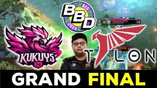 ARMEL STANDIN IN SEA GRAND FINAL !!! TALON ESPORTS vs TEAM KUKUYS - BB DACHA BELGRADE SEA DOTA 2