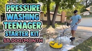 How To Start A Pressure Washing Business For Teenagers