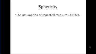 What is sphericity? Explained Simply