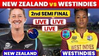 Live: NZ W Vs WI W, 2nd Semi Final | Live Scores & Commentary | New Zealand vs West Indies Women