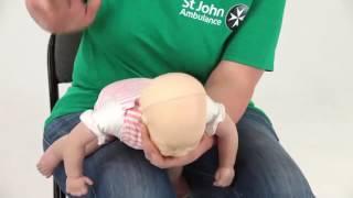 How to Treat a Choking Baby   First Aid Training   St John Ambulance