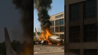 "Terrifying India Plane Crash Scene Brought to Life by AI" #viralshorts #shortsfeed #breakingnews