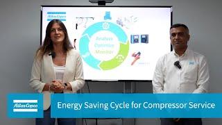 Atlas Copco Middle East | Energy Saving Cycle for Compressor Service