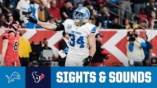 Alex Anzalone mic'd up | Extended Sights and Sounds: Lions at Texans | 2024 NFL Season Week 10