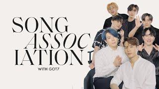 GOT7 Sing Post Malone, Justin Bieber, and K-Pop Hits in a Game of Song Association | ELLE