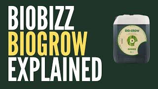 Biobizz Bio Grow Nutrients Explained for Cannabis